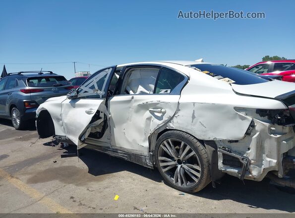 JN1EV7AR5KM593138 2019 INFINITI Q50 Белый Вид спереди