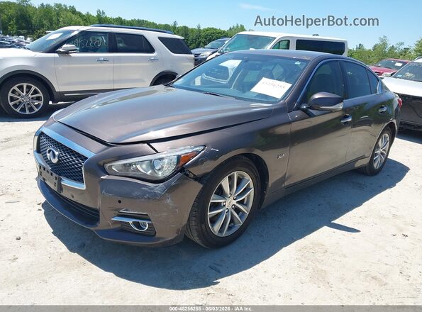JN1EV7AR6HM833788 2017 INFINITI Q50 Champagne 
