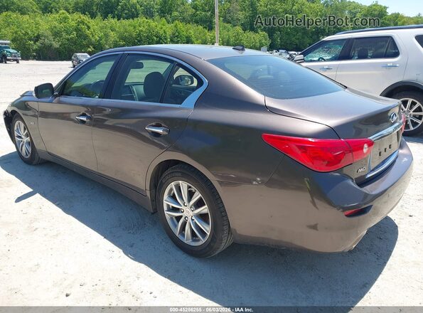 JN1EV7AR6HM833788 2017 INFINITI Q50 Champagne 