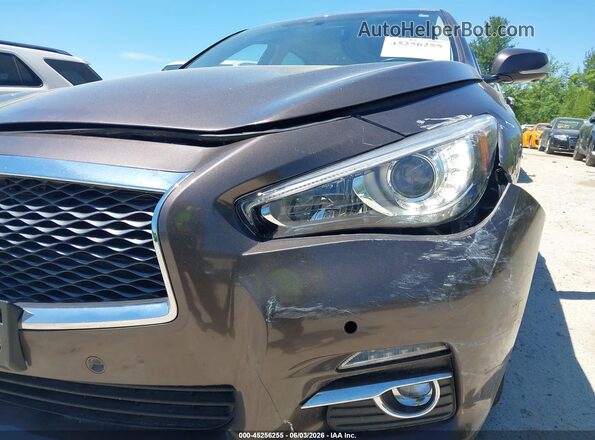 JN1EV7AR6HM833788 2017 INFINITI Q50 Champagne 