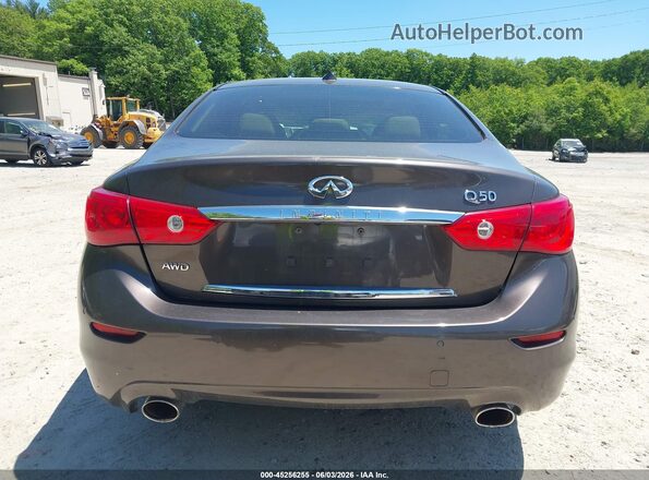 JN1EV7AR6HM833788 2017 INFINITI Q50 Champagne 