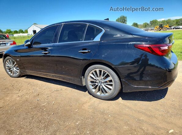 JN1EV7AR6JM437317 2018 INFINITI Q50 Black Задня ліва чверть
