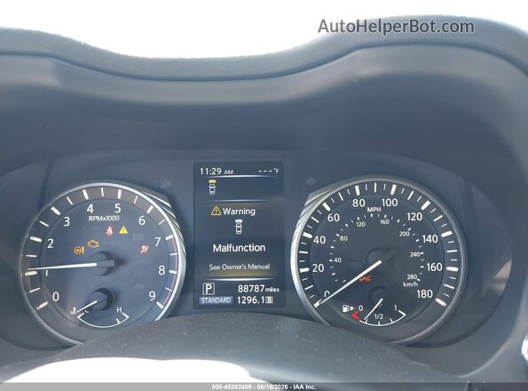 JN1EV7AR6LM252851 2020 INFINITI Q50 White Հետևի նստատեղերի տեսք