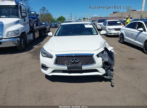 JN1EV7AR6LM252851 2020 INFINITI Q50 White Սարքավորումների վահանակի տեսք