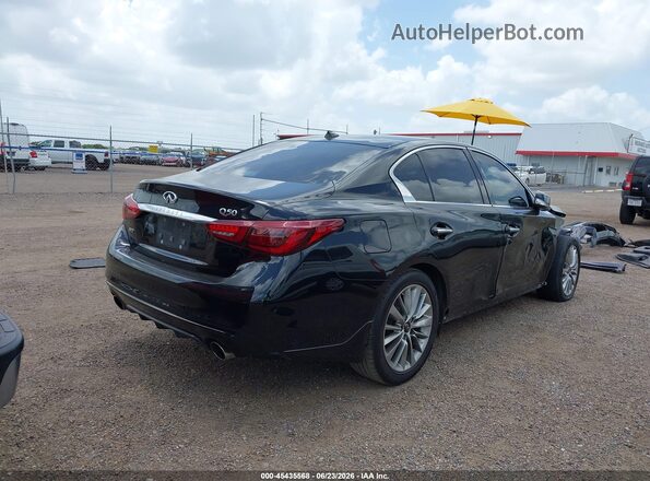 JN1EV7AR6LM255880 2020 INFINITI Q50 Black Rear right