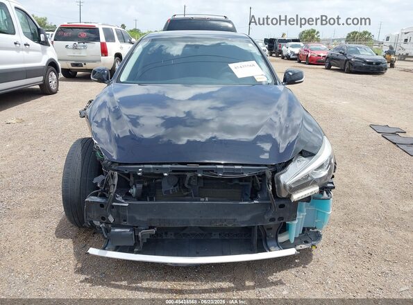 JN1EV7AR6LM255880 2020 INFINITI Q50 Black Rear interior view