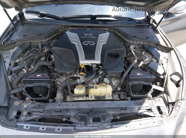 JN1EV7AR7HM830673 2017 INFINITI Q50 Silver Vista trasera