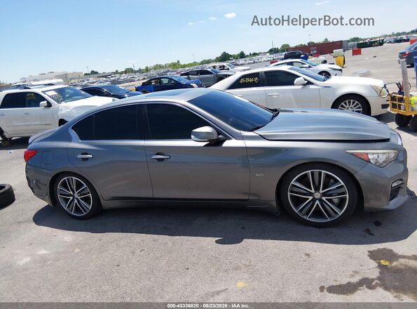 JN1EV7AR7HM830673 2017 INFINITI Q50 Silver Vista interior de 360 grados
