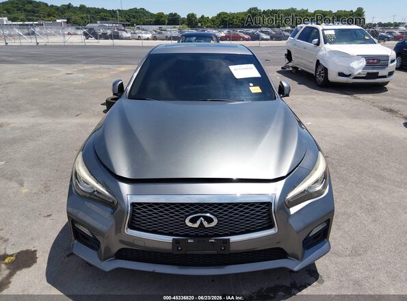 JN1EV7AR7HM830673 2017 INFINITI Q50 Silver Vista interior trasera