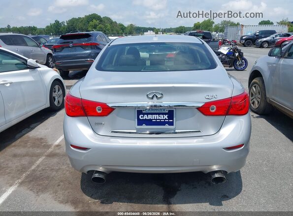 JN1EV7AR7HM832424 2017 INFINITI Q50 Silver 