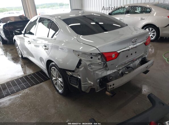 JN1EV7AR7HM834500 2017 INFINITI Q50 Silver Tył lewy
