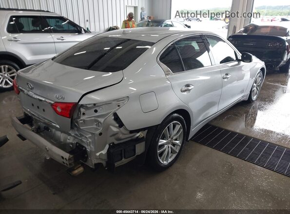 JN1EV7AR7HM834500 2017 INFINITI Q50 Silver Tył prawy