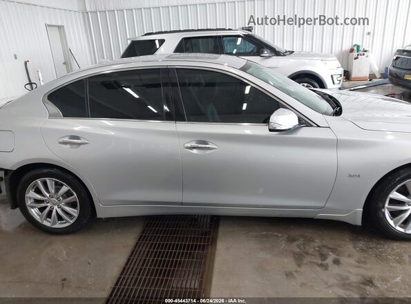 JN1EV7AR7HM834500 2017 INFINITI Q50 Silver Widok wnętrza 360 stopni