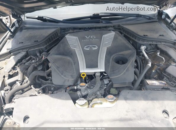 JN1EV7AR7HM839714 2017 INFINITI Q50 Gray Widok z tyłu