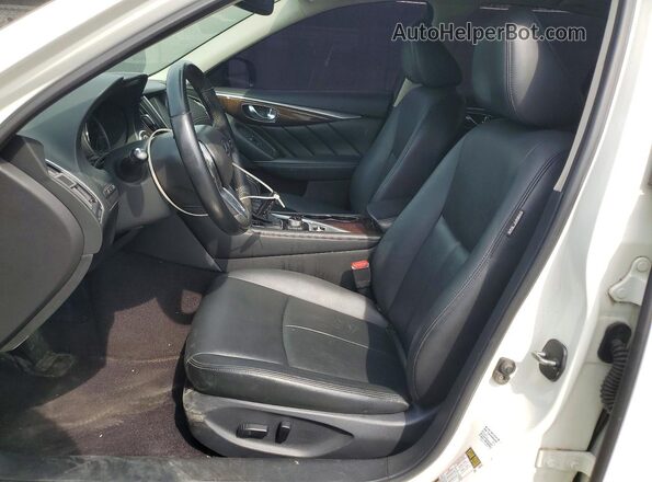 JN1EV7AR7JM445197 2018 INFINITI Q50 White Vista interior delantera