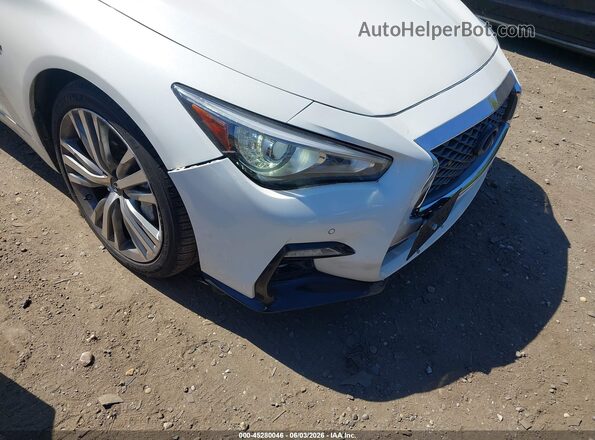 JN1EV7AR7LM252275 2020 INFINITI Q50 White წინა ხედი