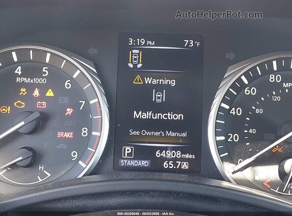 JN1EV7AR7LM252275 2020 INFINITI Q50 White უკანა სავარძლების ხედი