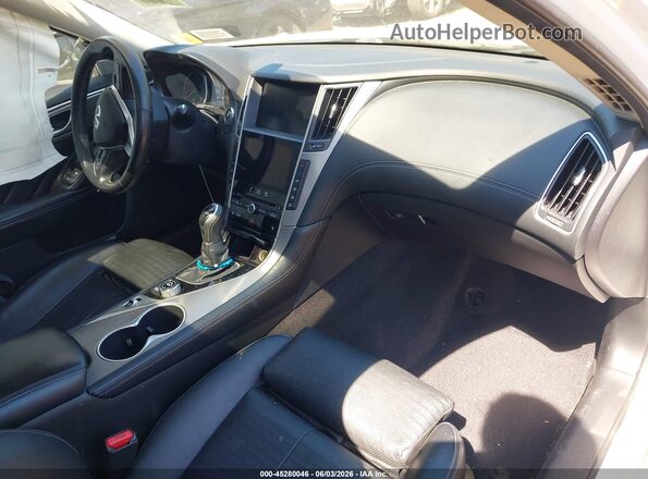 JN1EV7AR7LM252275 2020 INFINITI Q50 White წინა სალონის ხედი