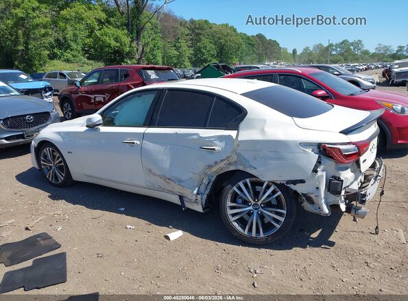 JN1EV7AR7LM252275 2020 INFINITI Q50 White სალონის 360-გრადუსიანი ხედი