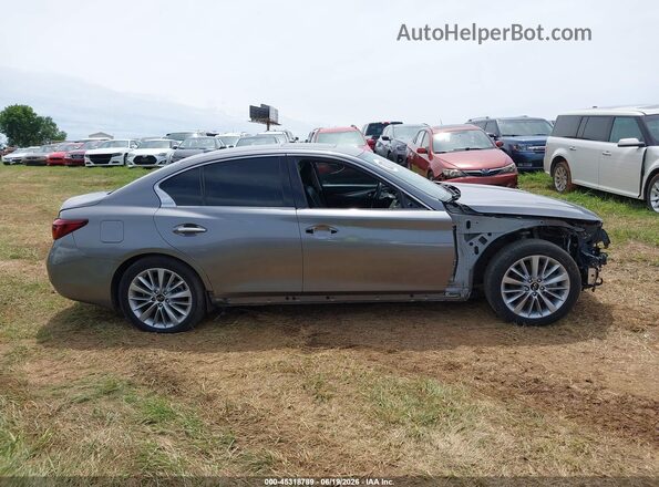 JN1EV7AR7LM256214 2020 INFINITI Q50 Gray Սալոնի 360 աստիճան տեսք