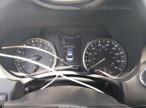 JN1EV7AR7LM256701 2020 INFINITI Q50 Gray Հետևի նստատեղերի տեսք