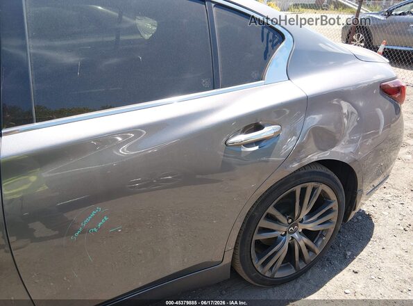 JN1EV7AR7LM256701 2020 INFINITI Q50 Gray Դիմացի տեսք