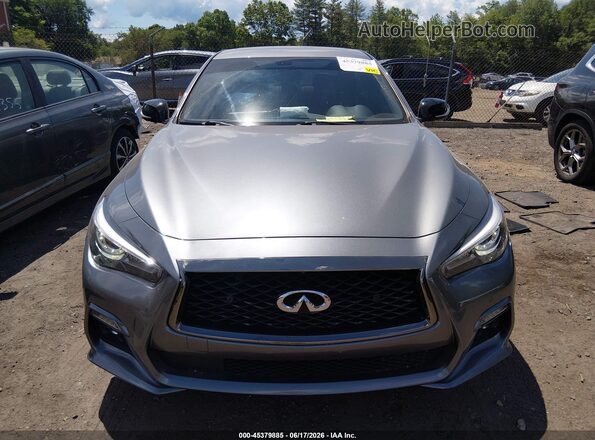 JN1EV7AR7LM256701 2020 INFINITI Q50 Gray Սարքավորումների վահանակի տեսք