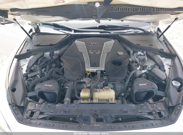 JN1EV7AR8JM440560 2018 INFINITI Q50 White Widok z tyłu