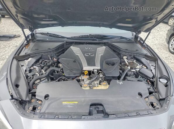 JN1EV7AR8JM442907 2018 INFINITI Q50 Серый 