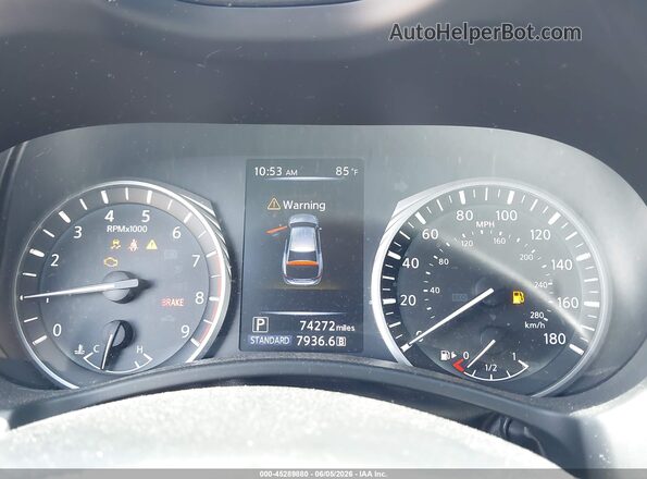 JN1EV7AR8JM444107 2018 INFINITI Q50 Gray Вид задніх сидінь