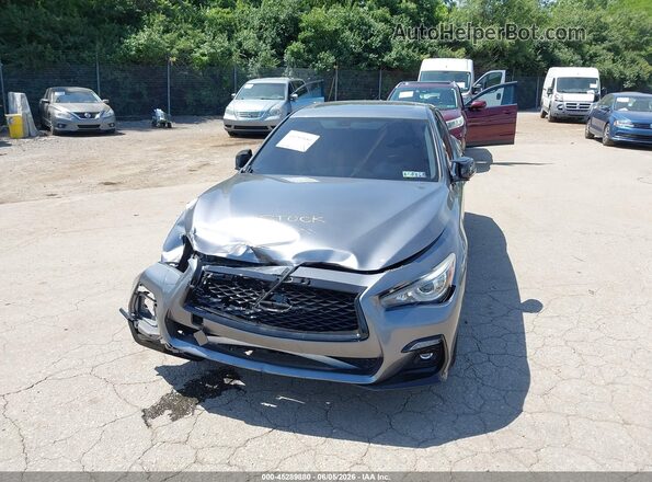 JN1EV7AR8JM444107 2018 INFINITI Q50 Gray 