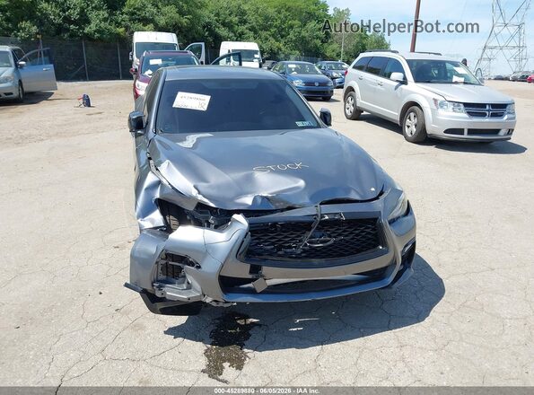 JN1EV7AR8JM444107 2018 INFINITI Q50 Gray 