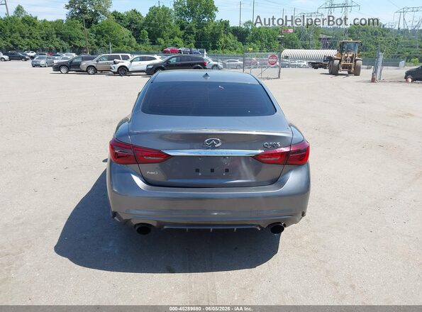 JN1EV7AR8JM444107 2018 INFINITI Q50 Gray 