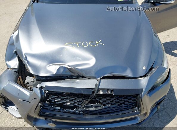 JN1EV7AR8JM444107 2018 INFINITI Q50 Gray Вид ззаду