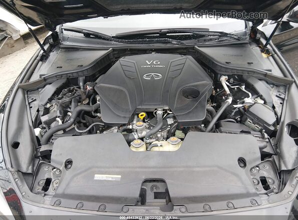 JN1EV7AR8KM558352 2019 INFINITI Q50 Black Rear view