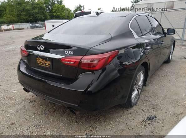 JN1EV7AR8KM558352 2019 INFINITI Q50 Black Rear right