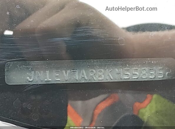 JN1EV7AR8KM558352 2019 INFINITI Q50 Black Engine compartment view