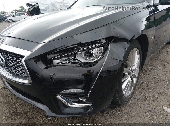 JN1EV7AR8KM558352 2019 INFINITI Q50 Black Front view