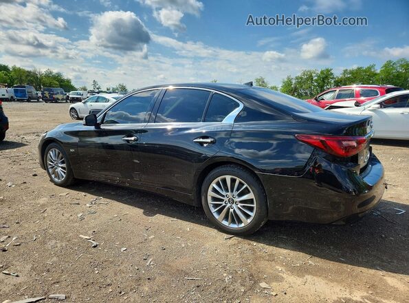 JN1EV7AR8KM593778 2019 INFINITI Q50 Black Trasero izquierdo