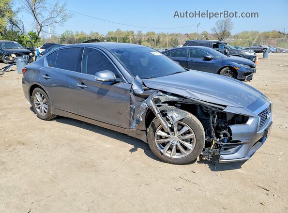 JN1EV7AR8MM755184 2021 INFINITI Q50 Gray Przód prawy