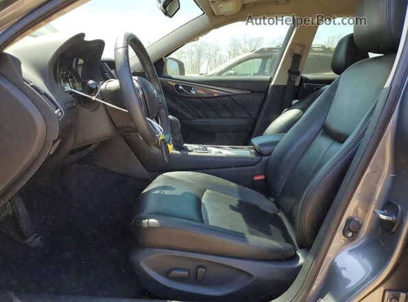 JN1EV7AR8MM755184 2021 INFINITI Q50 Gray Widok wnętrza z przodu