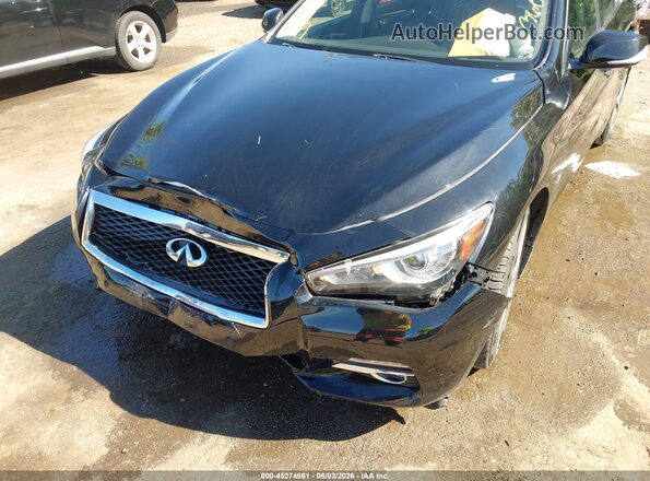 JN1EV7AR9HM836104 2017 INFINITI Q50 Черный Вид спереди