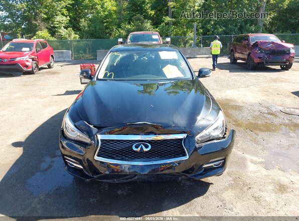 JN1EV7AR9HM836104 2017 INFINITI Q50 Черный Вид панели приборов