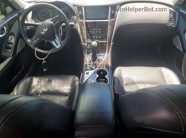 JN1EV7AR9JM434329 2018 INFINITI Q50 White 