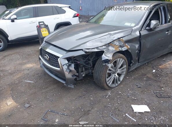 JN1EV7AR9JM441510 2018 INFINITI Q50 Gray Front view