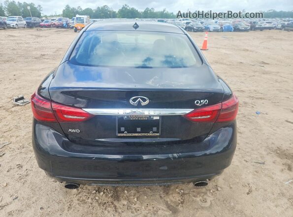 JN1EV7AR9JM443838 2018 INFINITI Q50 Black 