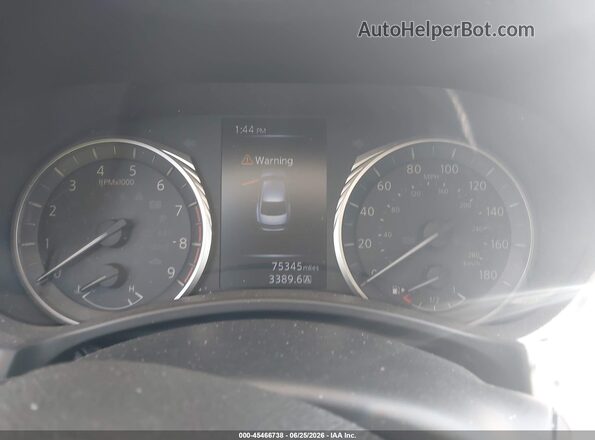 JN1EV7AR9LM250737 2020 INFINITI Q50 White უკანა სავარძლების ხედი