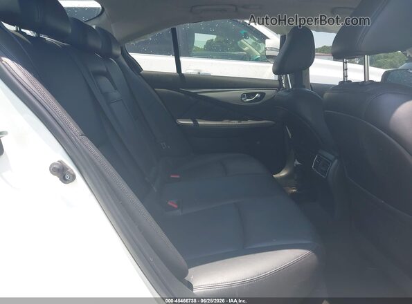 JN1EV7AR9LM250737 2020 INFINITI Q50 White VIN კოდის სტიკერის ხედი