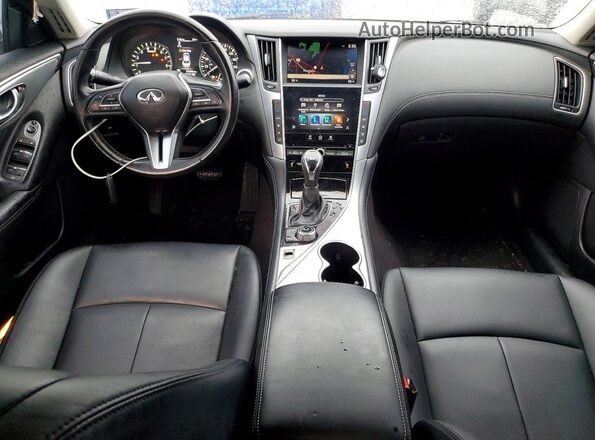 JN1EV7AR9LM254884 2020 INFINITI Q50 Белый Вид панели приборов