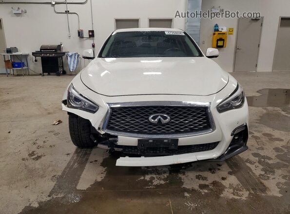 JN1EV7AR9LM255288 2020 INFINITI Q50 White Widok z przodu